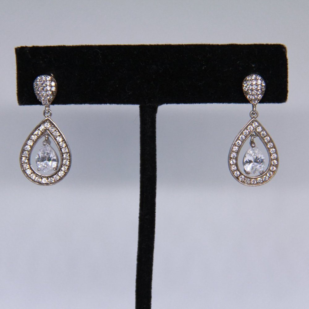 Sparkly Drop Dangle Earrings